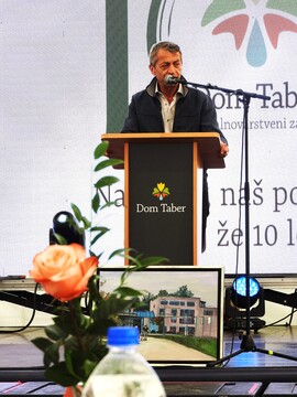 Prvi direktor Doma Taber Zdravko Kastelic